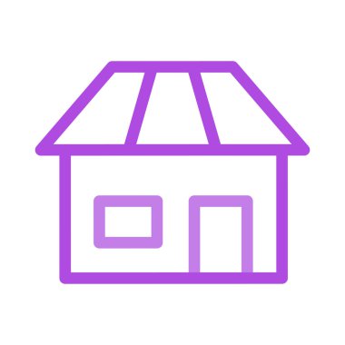 ev simgesi vektör illüstrasyonu 