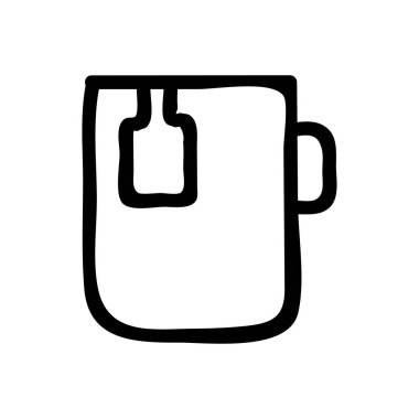  Satırı simgesi için illüstrasyon vektör