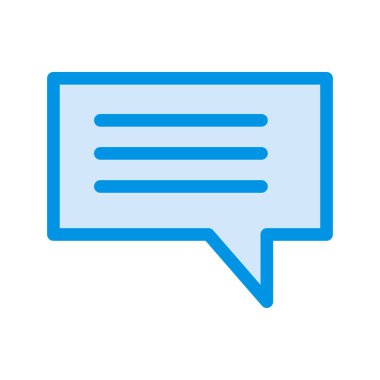 ileti ikonu vektör illüstrasyonu 