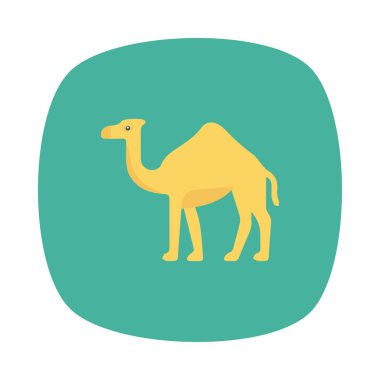 deve web simgesi, vektör çizim 