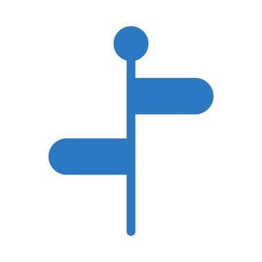 işaretleyici simgesi vektör illüstrasyonu 