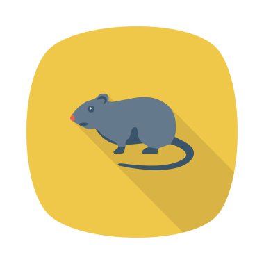 Hayvan web simgesi, vektör çizim 