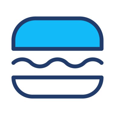 Seyahat renk simgesi beyaz arka planda, vektör çizim 