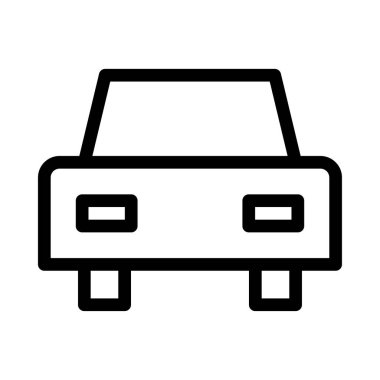 Renkli noktalar beyaz zemin üzerine sarı araba 