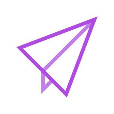 Renk seyahat etmek simge beyaz arka planda, vektör çizim 