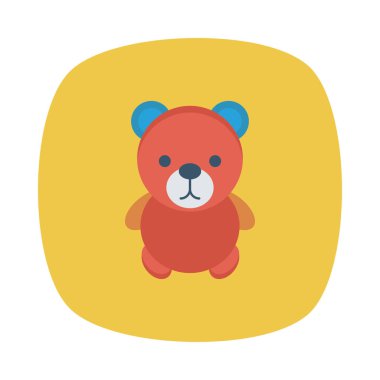 Hayvan web simgesi, vektör çizim 