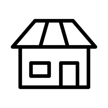 ev simgesi vektör illüstrasyonu 