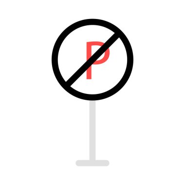 Renk seyahat etmek simge beyaz arka planda, vektör çizim 