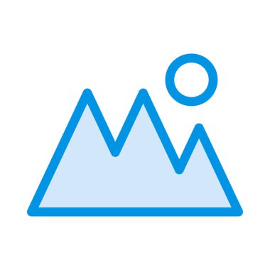 Renk seyahat etmek simge beyaz arka planda, vektör çizim 