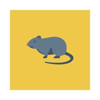 Hayvan web simgesi, vektör çizim 