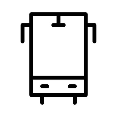 Renkli noktalar beyaz zemin üzerine sarı araba 