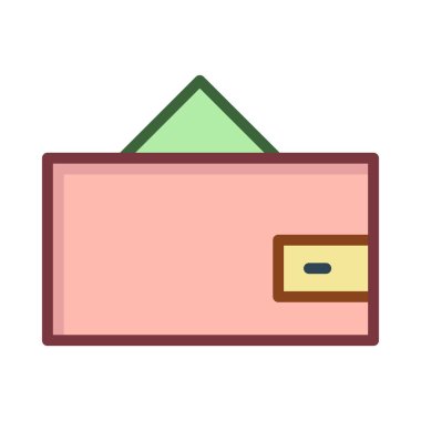 Seyahat renk simgesi beyaz arka planda, vektör çizim 