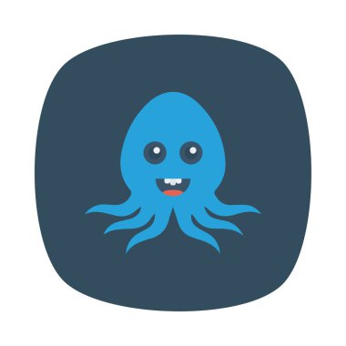 Hayvan web simgesi, vektör çizim 