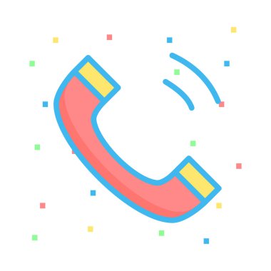 Seyahat renk simgesi beyaz arka planda, vektör çizim 