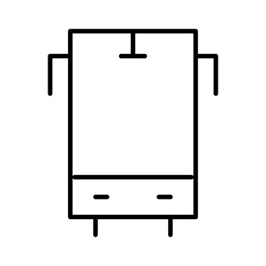 Ağ web simge vektör çizim 