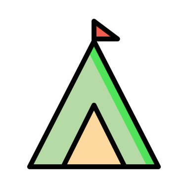 ev simgesi vektör illüstrasyonu