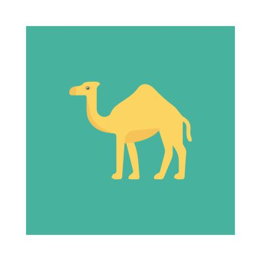 deve web simgesi, vektör çizim 