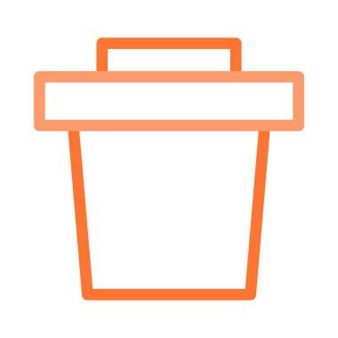  Satırı simgesi için illüstrasyon vektör