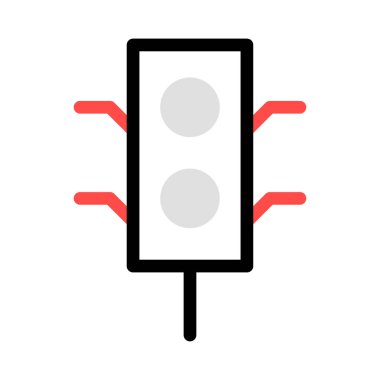 Seyahat kavramı. Beyaz arka planda, vektör çizim soyut simgesi 