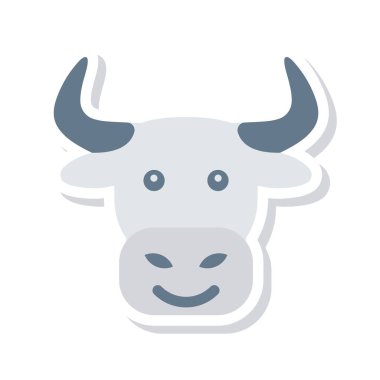 Hayvan web simgesi, vektör çizim 