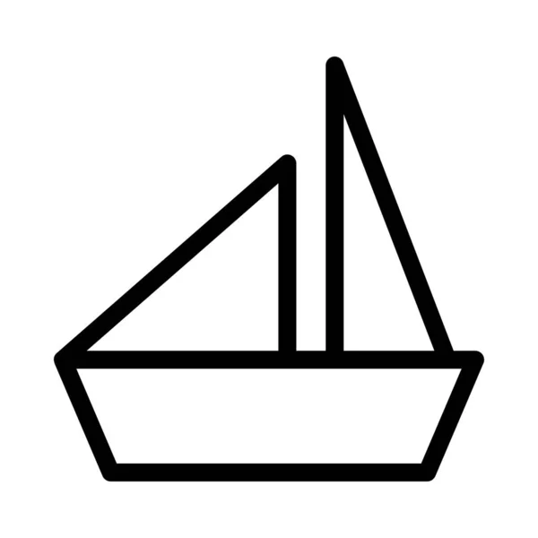 Ship Icon Vector Illustration — Stock Vector