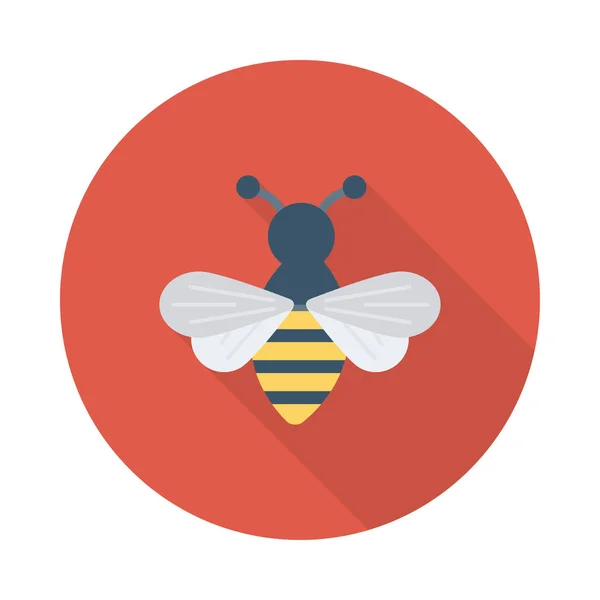 Bienenwebsymbol Vektorillustration — Stockvektor