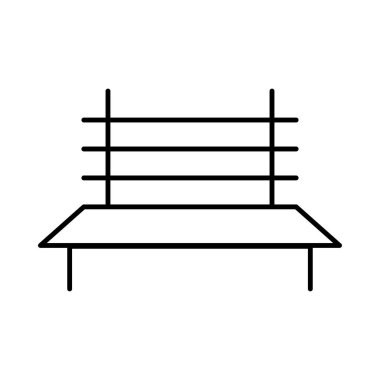 Tezgah web simgesi, vektör çizim