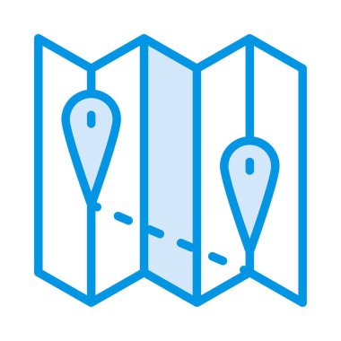 işaretleyici simgesi vektör illüstrasyonu 