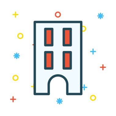 Web simgesi oluşturma, vektör illüstrasyonu 