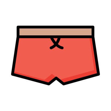 iç çamaşırı web simgesi, vektör çizim 