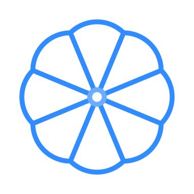 Limon web simgesi, vektör çizim 