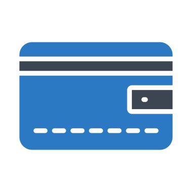 cüzdan web simgesi, vektör illüstrasyonu 