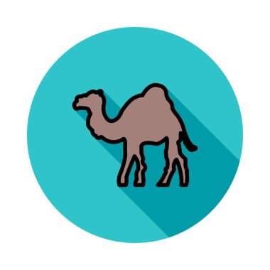 deve web simgesi, vektör çizim 