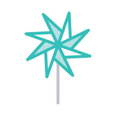 fırıldak web simge vektör çizim 