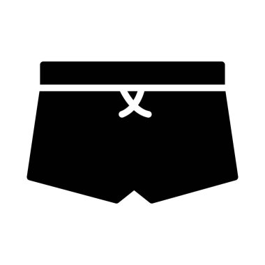 iç çamaşırı web simgesi, vektör çizim 