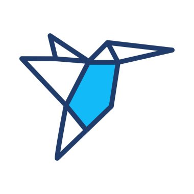 kuş ağı simgesi, vektör illüstrasyonu 