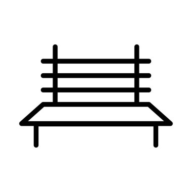 Tezgah web simgesi, vektör çizim