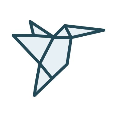 kuş ağı simgesi, vektör illüstrasyonu 