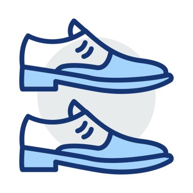 ayakkabı web simgesi, vektör illüstrasyonu 