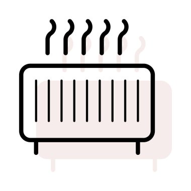 Klima web simge vektör çizim  