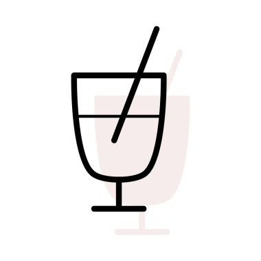 cam ağ simgesi, vektör illüstrasyonu 