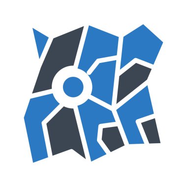 işaretleyici simgesi vektör illüstrasyonu 