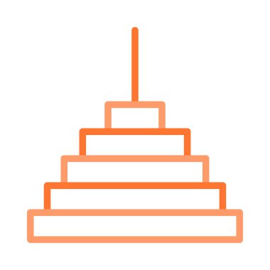 kek ikonu vektör illüstrasyonu 