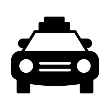 araba beyaz arka planda, vektör çizim 