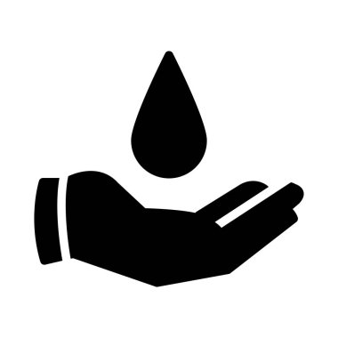 El ve açılan web simgesi, vektör çizim 