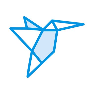 kuş ağı simgesi, vektör illüstrasyonu 