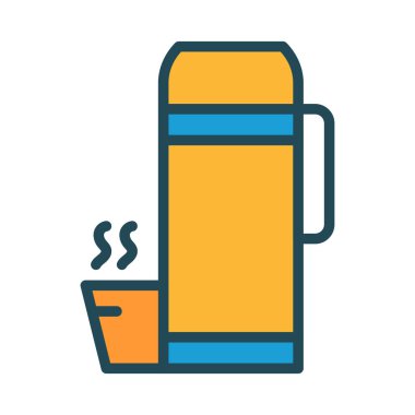 çay web simgesi, vektör illüstrasyonu 