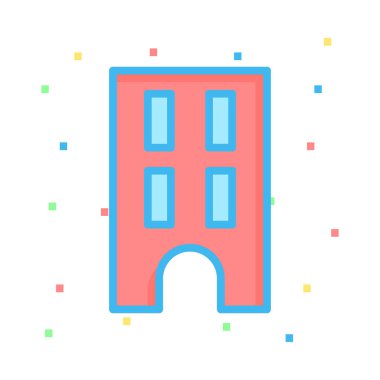 Web simgesi oluşturma, vektör illüstrasyonu 