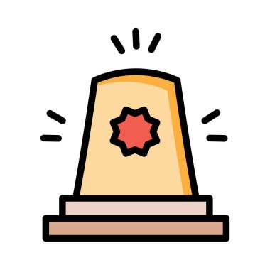 Alarm Ağı simgesi, vektör illüstrasyonu 