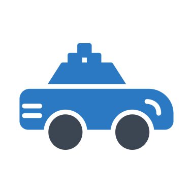 araba beyaz arka planda, vektör çizim 